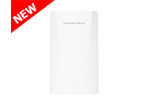 Grandstream GWN7605CLR Compact Outdoor 802.11ac, Wave-2 Wi-Fi Access Point with 2x GbE, 12-24V DC-In, PoE and IP66 weatherproof protection